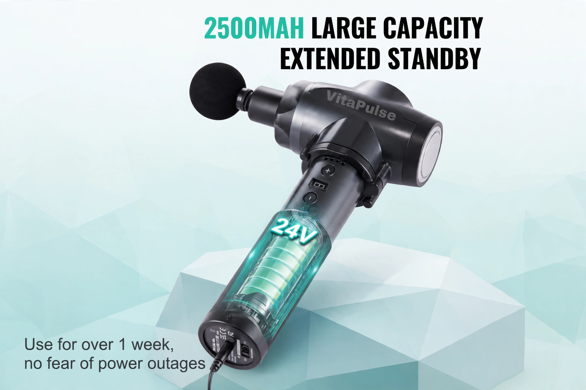 VitalPulse™ Deep Tissue Recovery Massage Gun - Professional Edition