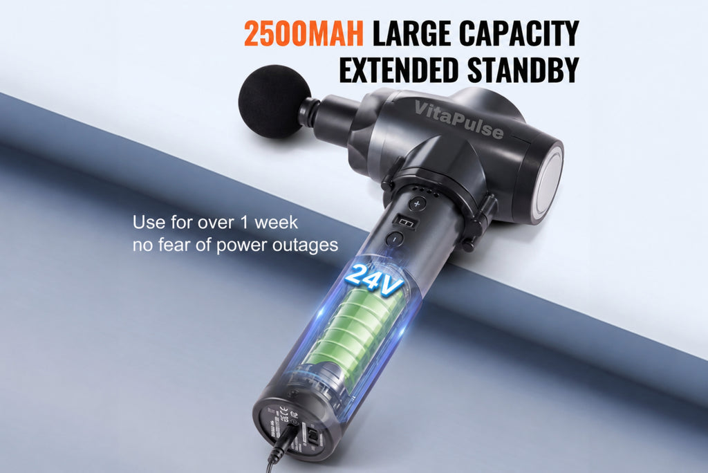 VitalPulse™ Deep Tissue Recovery Massage Gun - Professional Edition