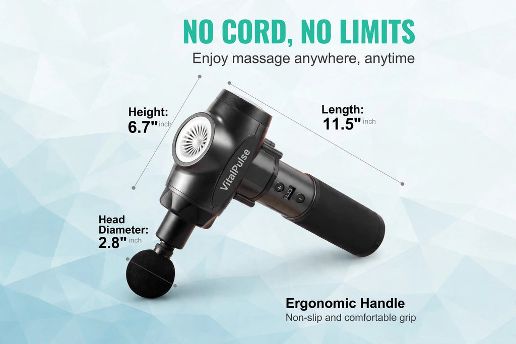 VitalPulse™ Deep Tissue Recovery Massage Gun - Professional Edition
