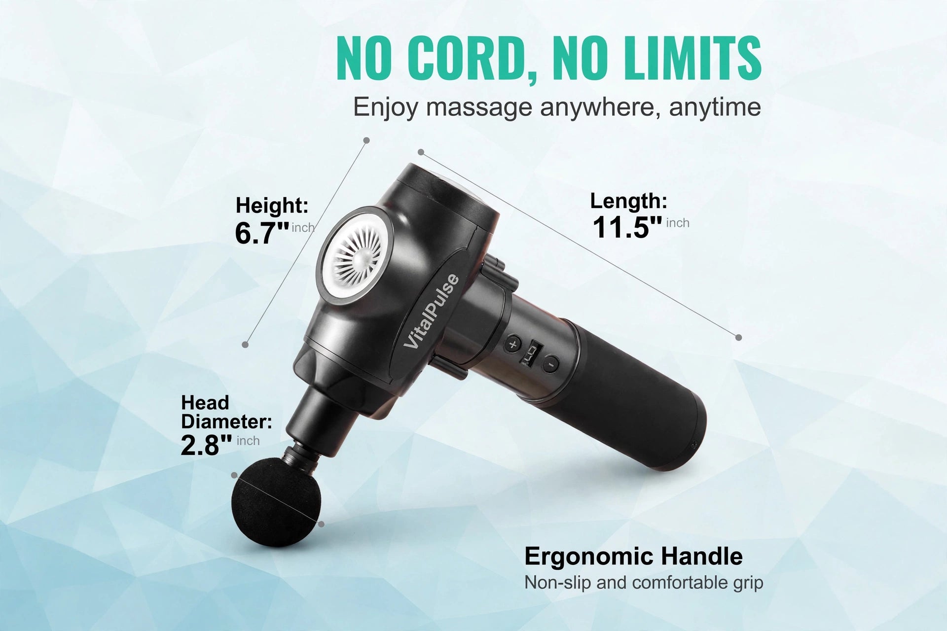 VitalPulse™ Deep Tissue Recovery Massage Gun - Professional Edition